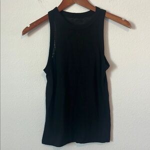 A NEW DAY Black Knit Tank Top